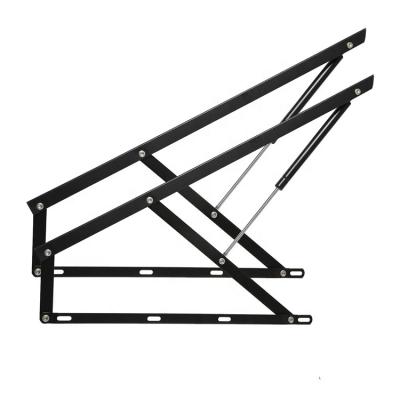 China Modern OEM Furniture Hardware 600N Piston Strut Gas Spring Storage Bed Lift Mechanism For Concealed Bed for sale