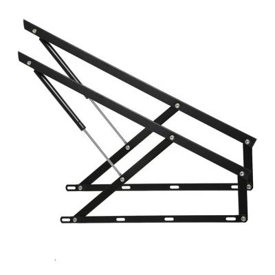 China Modern Customized Hydraulic Gas Spring Hardware Support Struts Arm Hinges Kits Bed Frame Lift Mechanism for sale