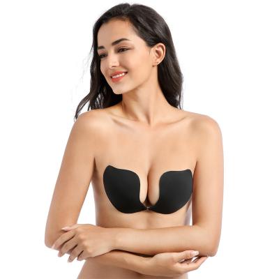 China Wholesale high quality cheap mango shape QUICK DRY bra woman plus size push up strapless adhesive bra for sale