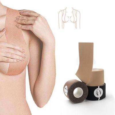 China 7.5cm*5m Large Women Breast Lift Invisible Adhesive Boob Tape Pantyhose Plus Size Strapless Lift Up The Boob Tape for sale