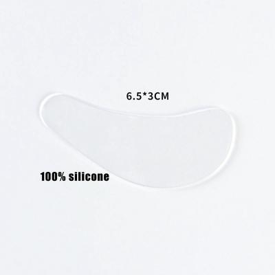 China Silicone Eye Patches 100% Silicon Private Label Under Eye Protection Silicone Reusable Eye Patches for sale