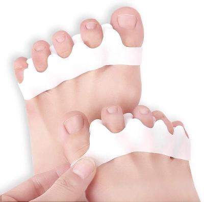 China Big Toe Separator Footcare Silicon Insert Toe Pain Relief Toe Separator Bunion Hallux Valgus Corrector for sale