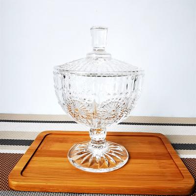 China Freshness Preservation Promotion Price Household Stored Containers Candy Glass Jar For Sale for sale