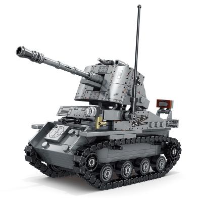 China Toy Army Building Blocks Construction Tank destroyers model Military German Soldier figures assemble brick toys for sale