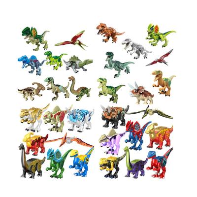 China Building Toy Jurassicies 2 Building Blocks World Dinosaur Toys Figure Bricks Children Assemble Toys Tyrannosaurus Rex for sale