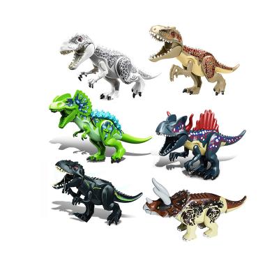 China Building Toy Popular Dinosaur Toys Building Block Set Large Dinosaur Jurassicies Figures for sale