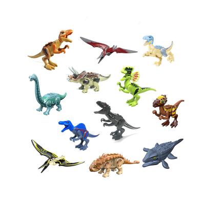 China Toy Jurassice Bricks Building Blocks Dinosaur Dinosaur Toys 3D Building Blocks For Kids Action Number for sale