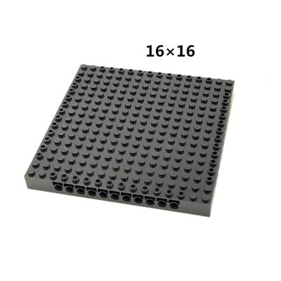 China Building Toy 65803 Block Plate 16x16 Baseboard Brick Parts Compatible Pixel Building Block Toys for sale