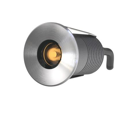 China IP67 Garden Anti-glare 2W Inground Light Uplighter With Honey Comb DC24V Underground Light for sale