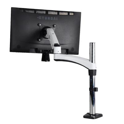 China Single Spring Clamp Computer Monitor Desktop Computer Monitor Mount Holder Mechanical Arms for sale