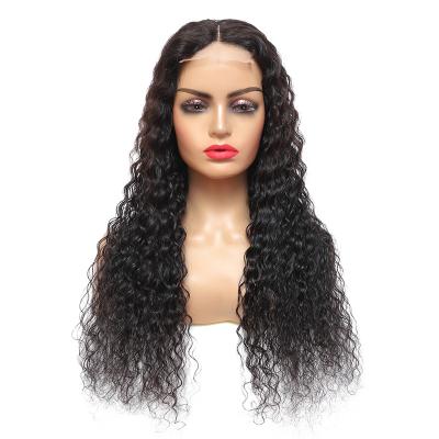 China High Definition Body Wave 13x6 Lace Front Wig 250% Deep Wave Hair Wig For Women Without Glue Pre Pulled Deep Curl for sale