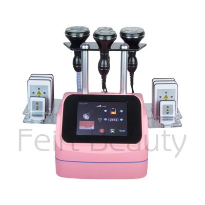 China 2021 New 30k 40k Ultrasonic Weight Loss Cavitation Slimming Machine Pink S Shape Machine For Losing Weight for sale