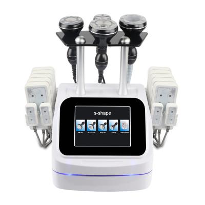 China Beautiful professional weight loss lase lipo cavitation 40k rf machine with different multiple colors for sale