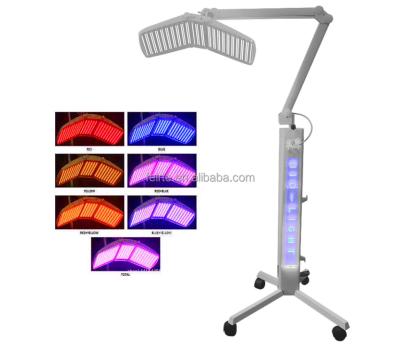 China Skin Tightening Newest 7 Color PDT LED Light Therapy Body Care Machine Facial Skin Rejuvenation LED Beauty SPA Omega Biolight for sale