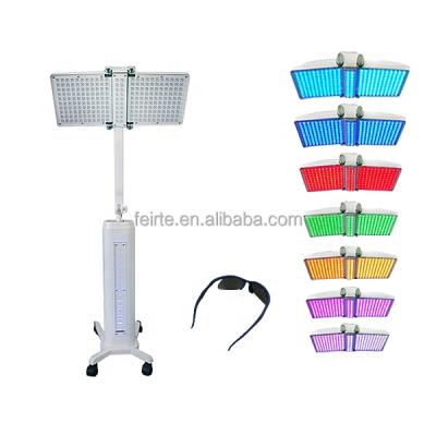 China Skin Tightening Photodynamic Far Infrared PDT LED 7 Colors Led Pdt Therapy Light Machine Anti Aging Wrinkle Omega for sale