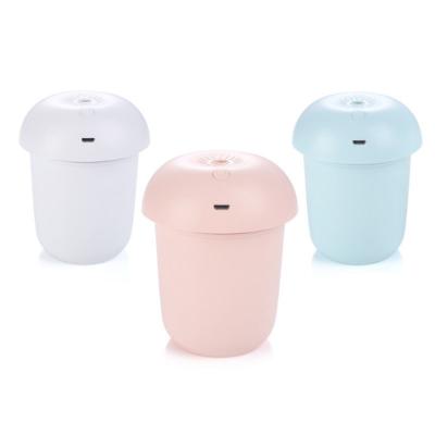 China Cute Household Essential Oil Diffuser USB Air Humidifier 200ML Mini Mushroom Portable Air Humidifier for Car Home Office for sale