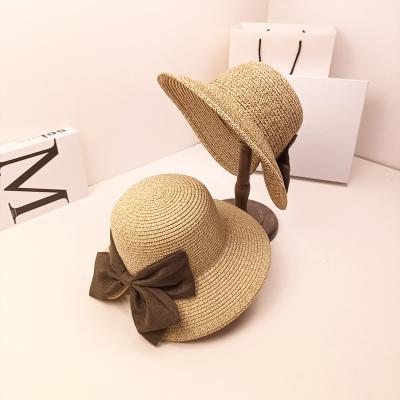 China Picture Fashion Beach Straw Hat Sunblock Travel Soft Straw Hat Travel Beach Straw Hat for sale