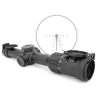 China TANGO6T Durable LPVO 1-6X24mm DVO FFP Illuminated Optics Sight Scope Black Color for sale