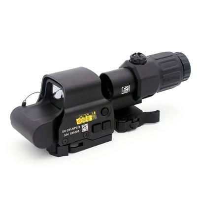 China Metal Geniuses Holographic Red Dot G33 3X Magnifier Optics Scope Mil Spec Exps3. Ver black color for sale