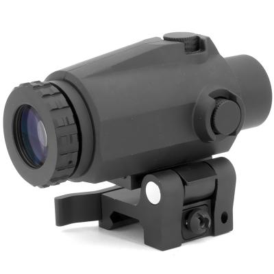 China Durable Specprecision HD3X 3x22 3X Magnifier Scope Optics with STS QD Flip Mount on Offset Side for sale