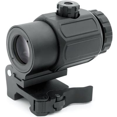 China Durable G43 3X Optics Black Magnifier Sight With Side Flip QD Mount for sale