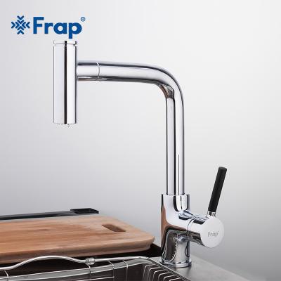 China Contemporary FRAP Brass Pull Out Kitchen Faucet F6044 for sale