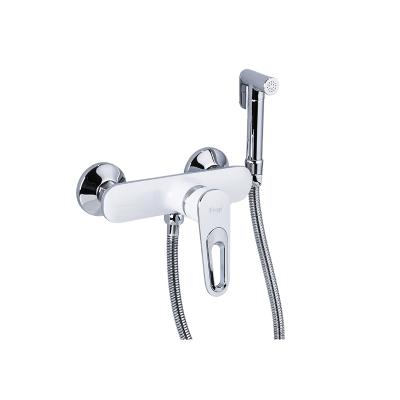 China Electric Faucets Frap Hot Cold Washing Faucet Mixer Wall Mounted Shower Head F2049 for sale