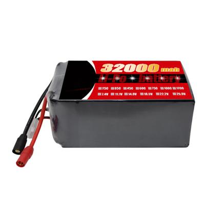 China Drones 14.8v 4S 32000mAh Nano-technology 15C LiPo RC Remote Control Battery with Deans T Plug Great for Mini T/LST Losi Car for sale