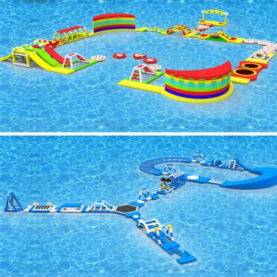 China PVC Firstents Customized High Quality Floating Inflatable Water Park Inflatable Water Park Inflatable Aqua Park Equipment for sale