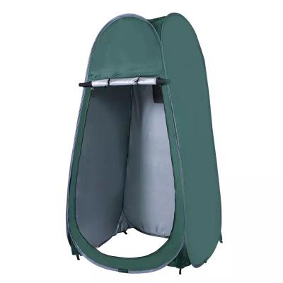 China 7.9mm Fiber Bracket Shower Toilet Portable Camping Tent Automatic Privacy Pop Up Tent UV Function For Outdoor Camping Hiking for sale