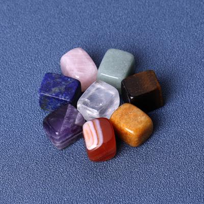 China China Trade Assurance Competitive Price Square And Round Shape 7 Chakra Stone Set for sale