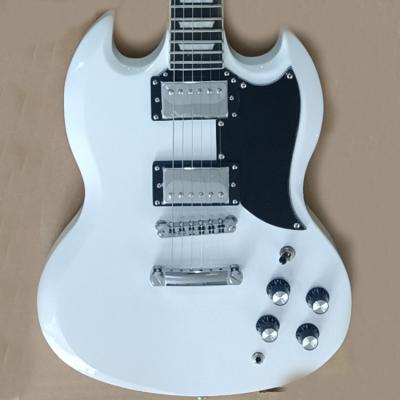 China WHITE GS GUITAR SG GUITAR GOOD SALE WHOLE OEM for sale