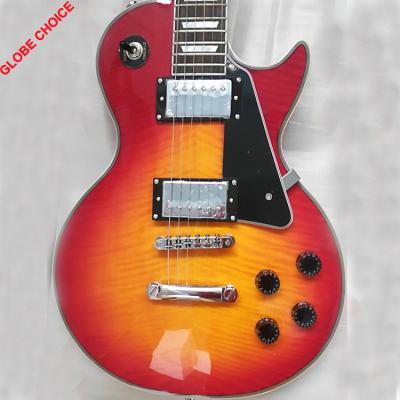 China GOOD ST GUITAR BODY CHERRY COLOR GOLD HARDWARE OEM LP DISTRIBUTE for sale