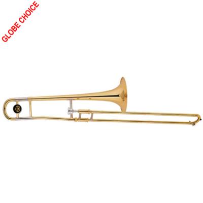 China GOLD LACQUER ALTO TROMBONE Bb KEY TROMBONE WHOLESALE OEM for sale