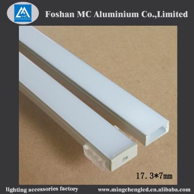 China LIGHTWEIGHT Alu Channel Led Aluminum Profile Led Linear Trunking System For Led Strip for sale