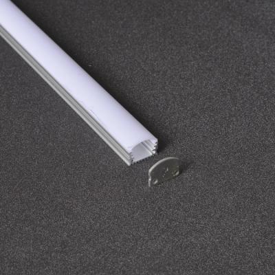 China Aluminum Heatsink LED Profile For LED Strip Light With PC Cover / Diffuser for sale