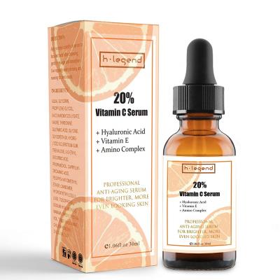 China Whitening Custom Private Label White Label Organic Vitamin C Serum For Face Vitamin C Face Serum for sale