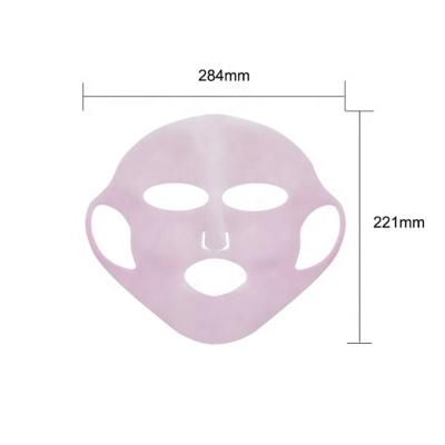 China Custom Silicone Reusable Face Mask Cover Face Mask Moisturizer Private Label Mask Rubber Holder for sale