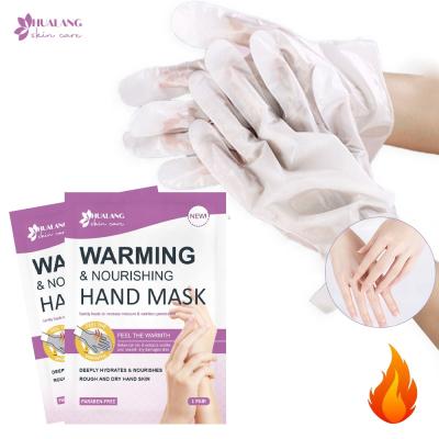 China Hand moisturizing & Repairing Wholesale Custom Private Label Beauty Collagen Whitening Nourishing Hydration SPA Warm White Thermal Hand Mask 2021 for sale