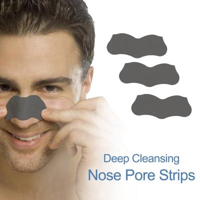 China Moisturizer Custom Design Private Label OEM Mens Nose Pore Strip Blackhead Remover Strips For Nose for sale