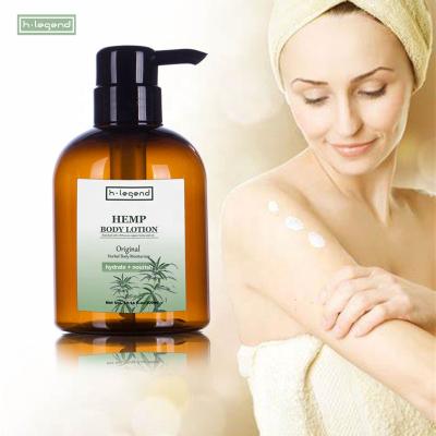 China Private label nourishing custom moisture scented hemp oil body lotion hemp body lotion for nourishing wholesale for sale