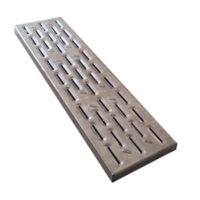 China drainpipe or ditch channel swimming pool floor drain grate cover/linear shower drain/sidewalk drain stainless steel for sale