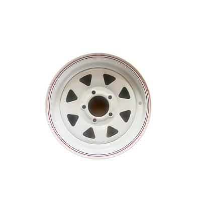 China Factory Good Tough Trailer Parts Supplier 13 Inch Stable Trailer Wheel Rims for sale