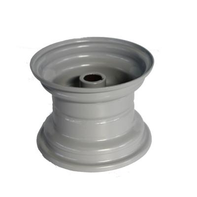 China Factory Wheel Tough Stable 6 Inch 6x4.5 Garden Lawn Car Wheel Steel Rims for sale