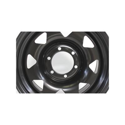 China Hard factory directly supply the good quality offroad steel rims of 4x4 wheels for SUV for sale