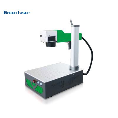 China OEM Odm 10W 20W 30W 50W air-cooled portable desktop laser marking machine for plastic metal laser marking machine for sale