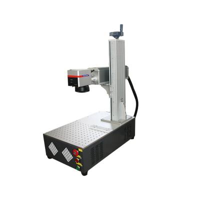 China 2022 Amazon Hot Sale LGD-2020 Newly Launched LGD-2020 Wood Board Engraver Fiber Laser Air Cooled Portable Leather Engraving Machine for sale