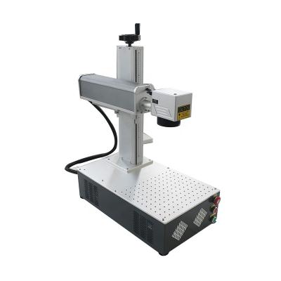 China Air Cooled Engraving Machine Manufacturers For Metal Mini Portable Desktop 20w 30w 50w Fiber Laser Marking Machine for sale