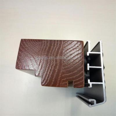 China door & Window Sample Aluminum Profile For Wood Clad Aluminum for sale