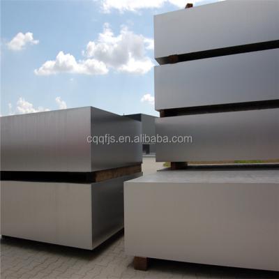 China Construction Flat Slab Black Anodized Aluminum Sheet for sale